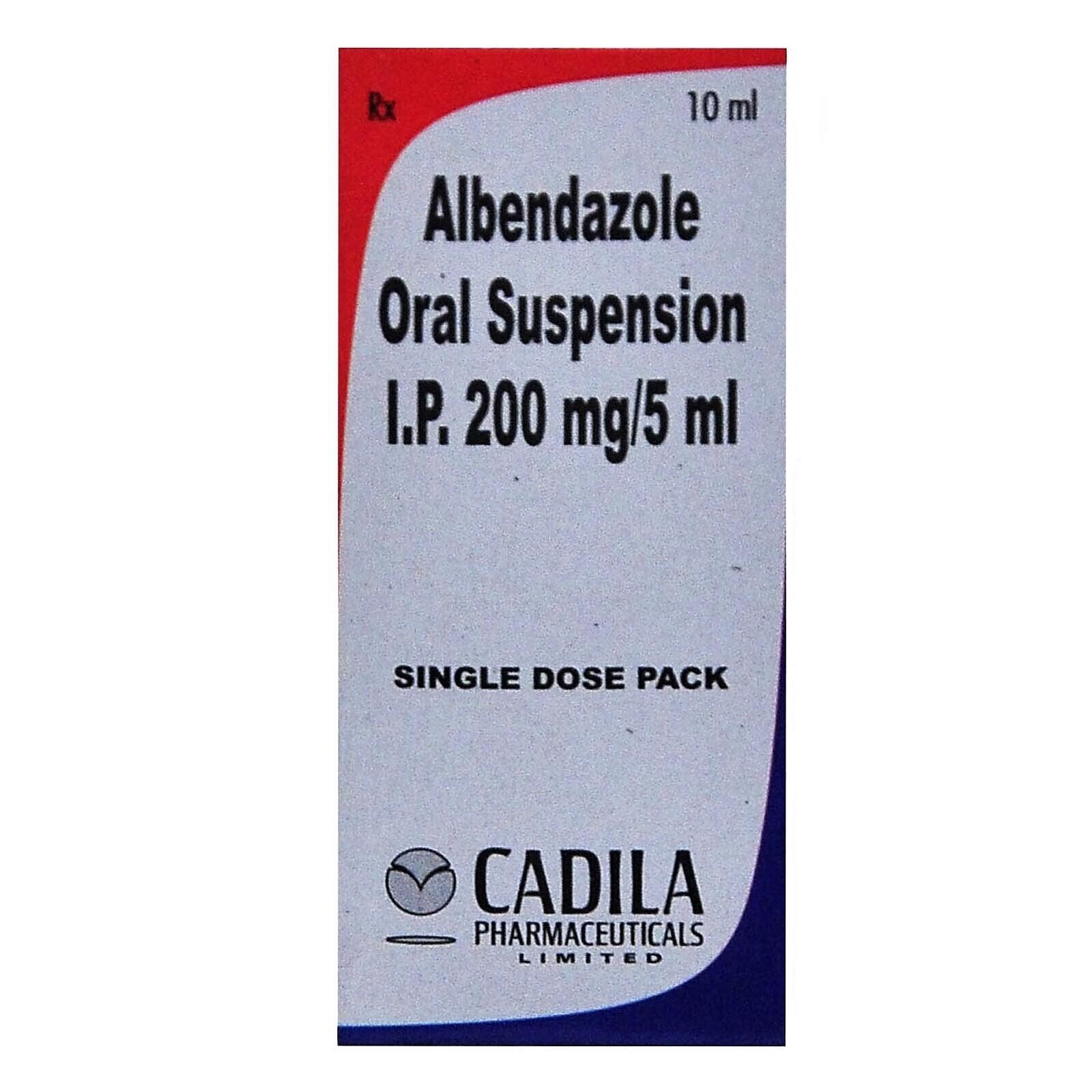 Albendazole 200mg Suspension
