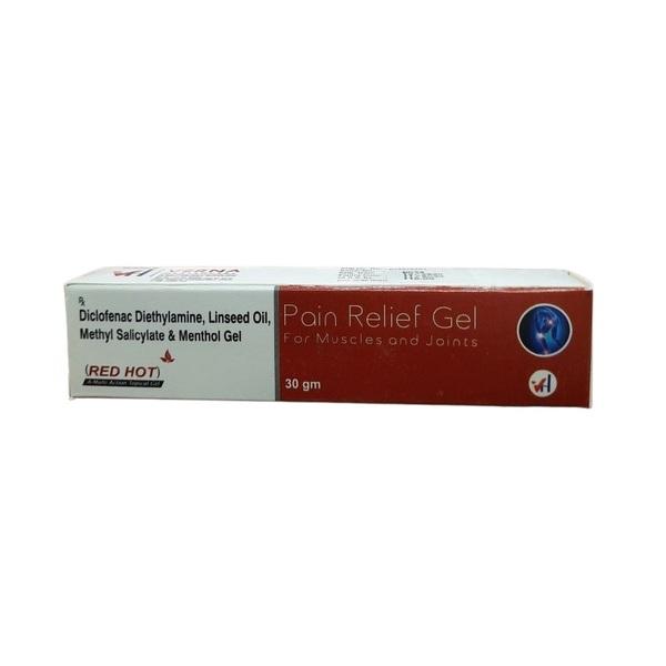 Red Hot Pain Relief Gel