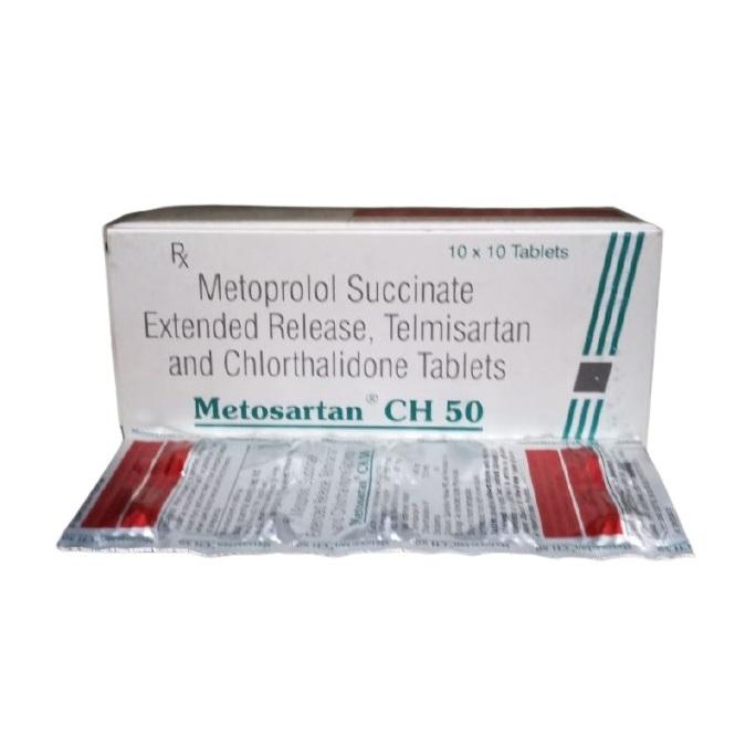 Metosartan CH 50 Tablet