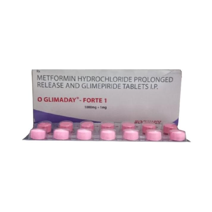O Glimaday Forte 1 Tablet