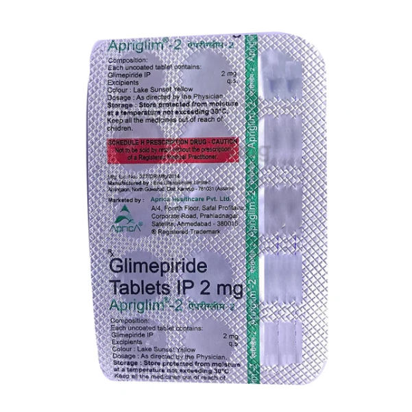 Apriglim 2 Tablet
