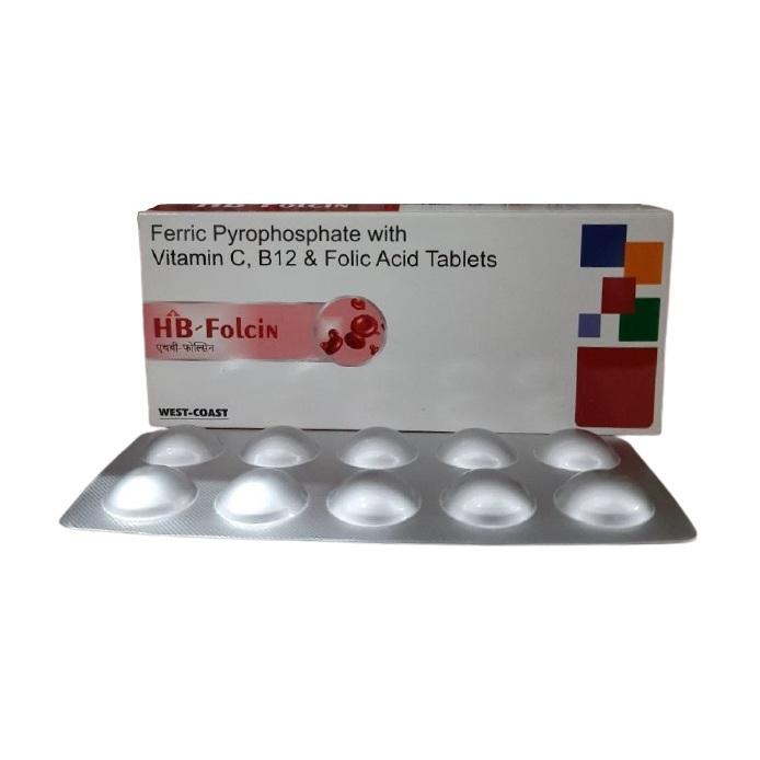 Hb Folcin Tablet