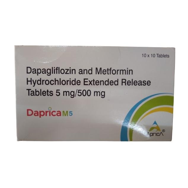 Daprica M 5mg/500mg Tablet