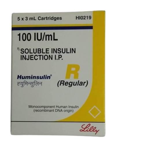 Huminsulin R 100iu/ml Injection-3ml