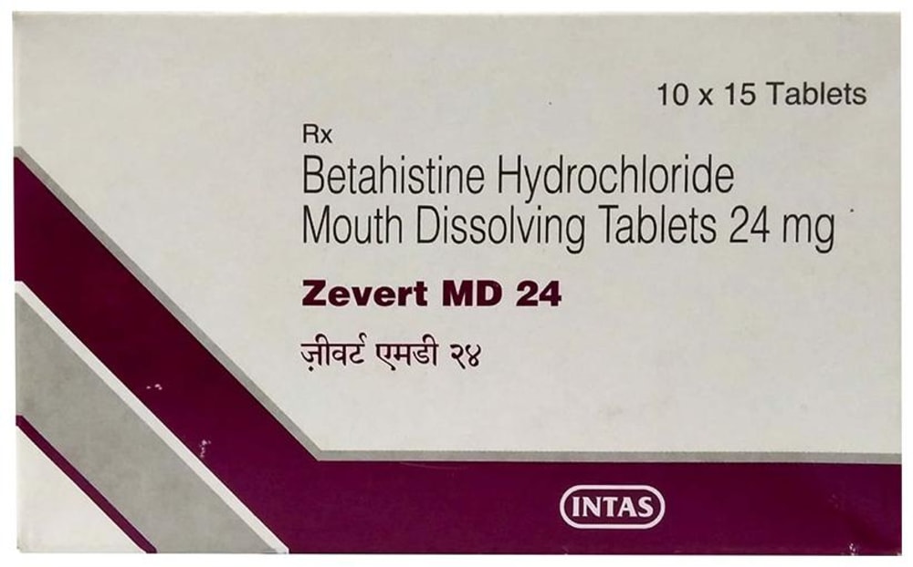 Zevert Md 24mg Tablet