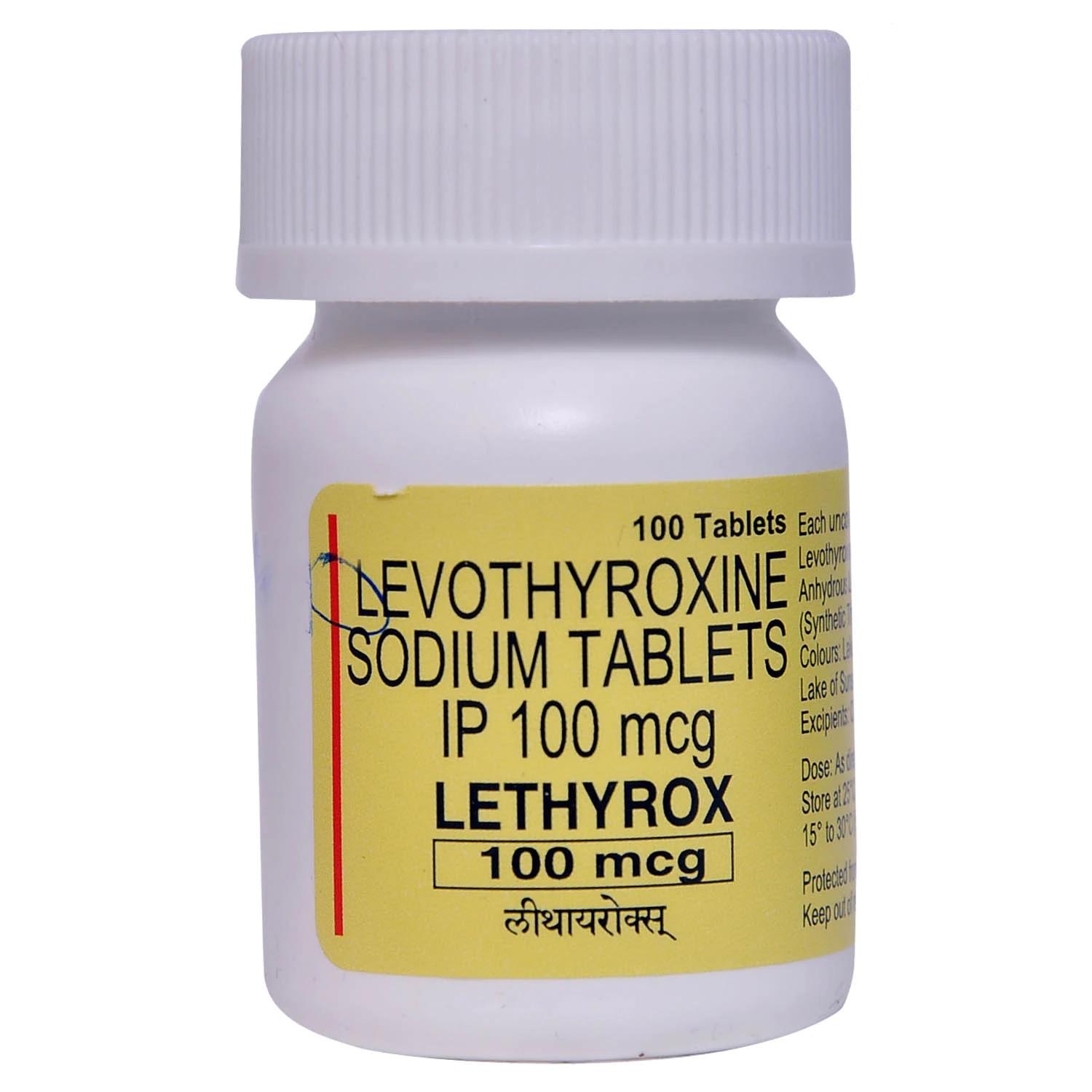 Lethyrox 100mg Tablet
