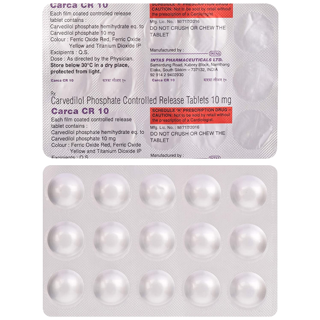 Carca Cr 10 Tablet