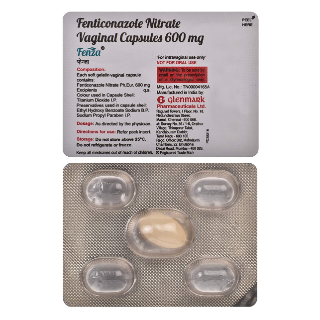 Fenza Vaginal 600 Capsule