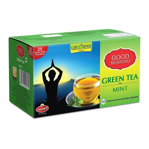Wagh Bakri Green Tea -Mint