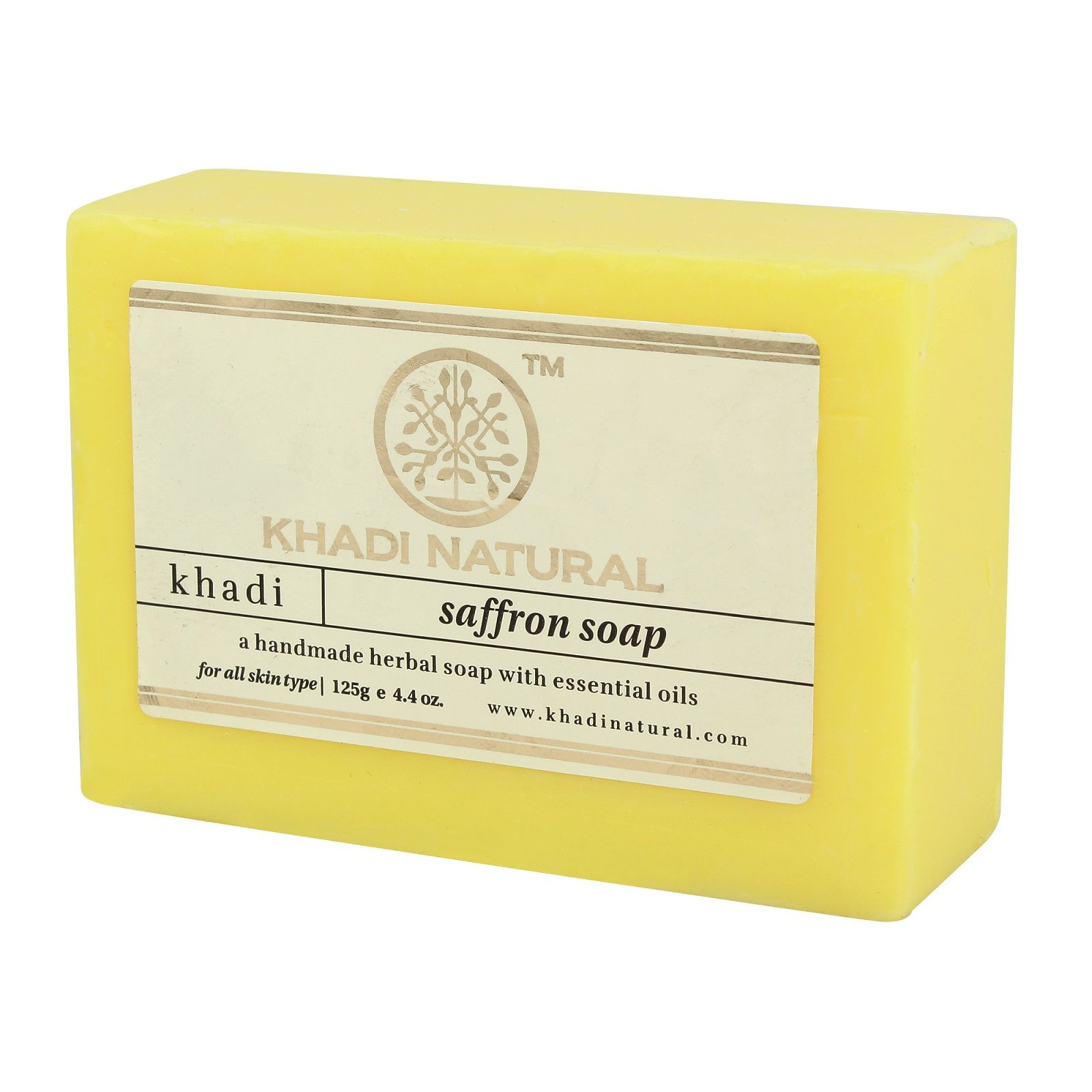 Khadi Natural Saffron Soap