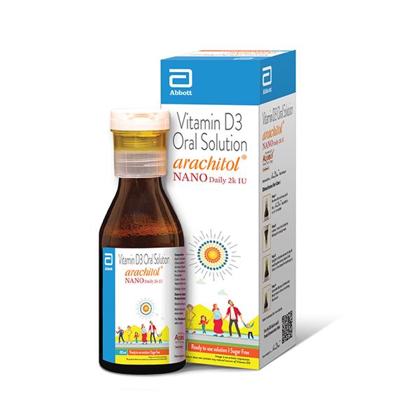 Arachitol Nano Daily 2K IU Sugar Free Oral Solution