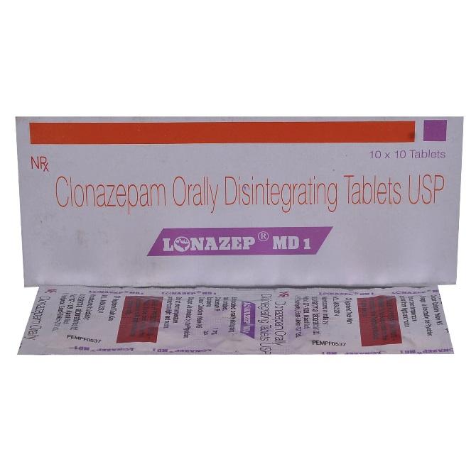 Lonazep MD 1 Tablet