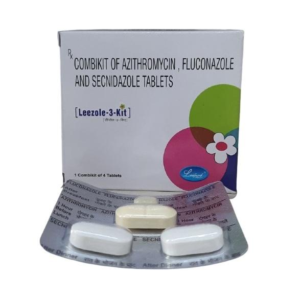 Leezole-3 Kit Tablet