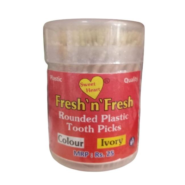 Fresh N Fresh Rounded Plastic Tooth Picks