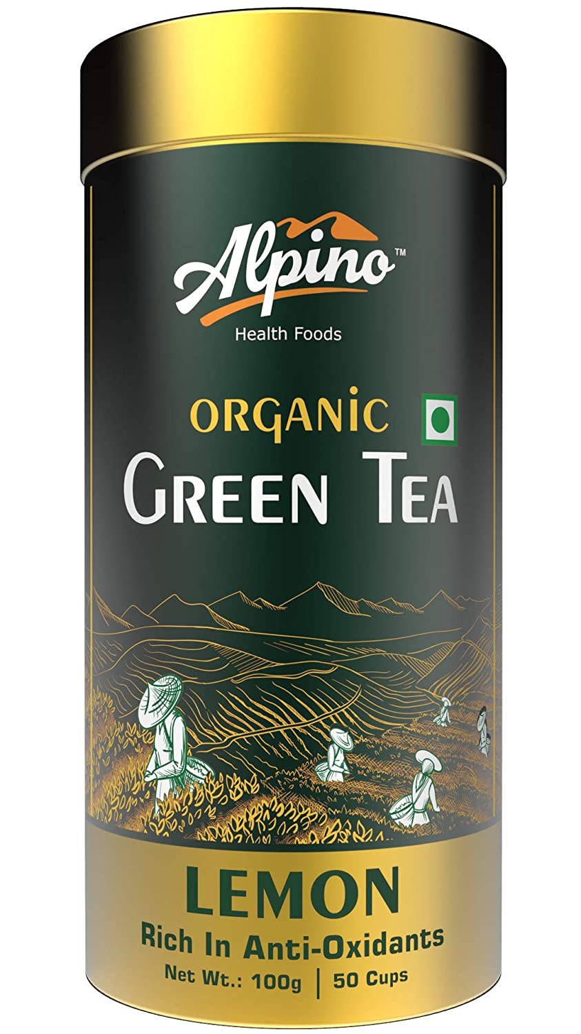 Alpino Organic Lemon Green Tea