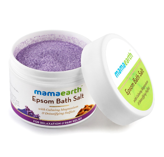 MamaEarth Epsom Bath Salt For Relaxation And Pain Releif