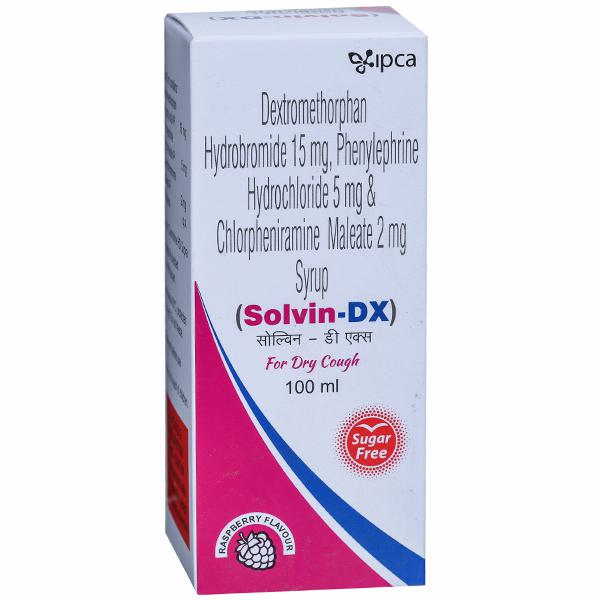 Solvin-DX Syrup Raspberry Sugar Free