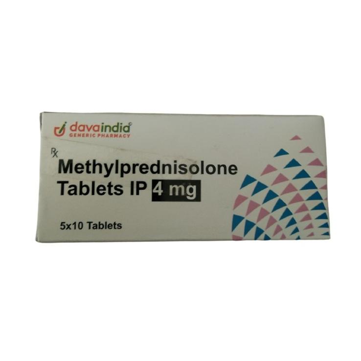 Methylprednisolone 4mg Tablet