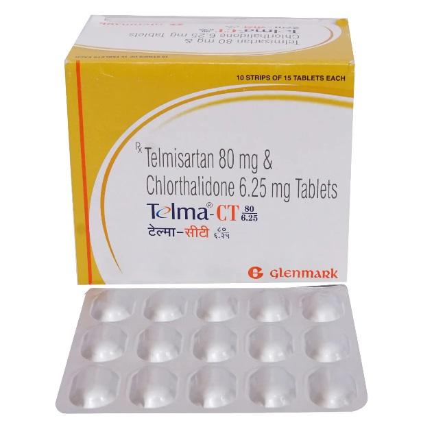 Telma-CT 80/6.25 Tablet