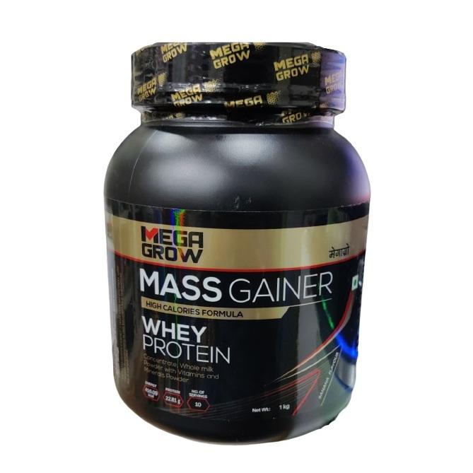 Mega Grow Mass Gainer Whey Protein