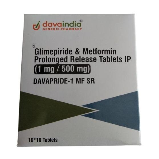 Davapride 1 Mf SR Tablet