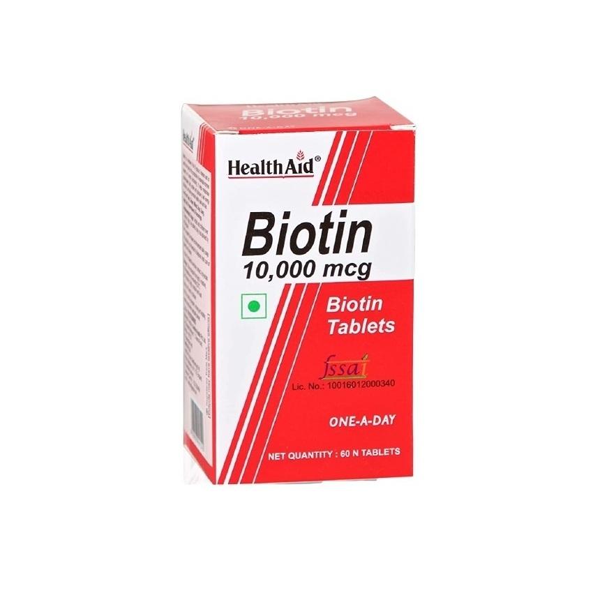 Health Aid Biotin 10000mcg Tablet