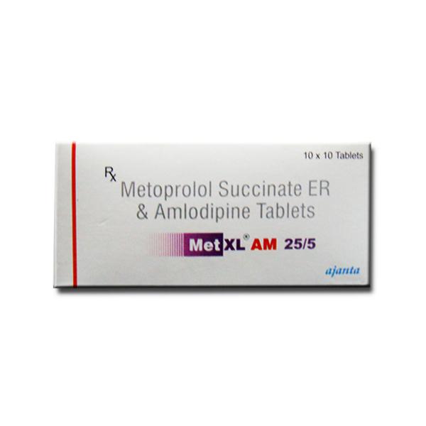 Met XL AM 25/5 Tablet