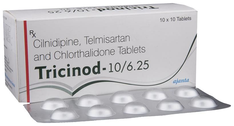 Tricinod 10/6.25 Tablet