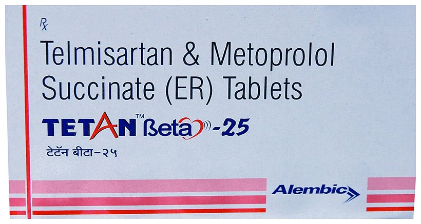 Tetan Beta 25 Tablet ER