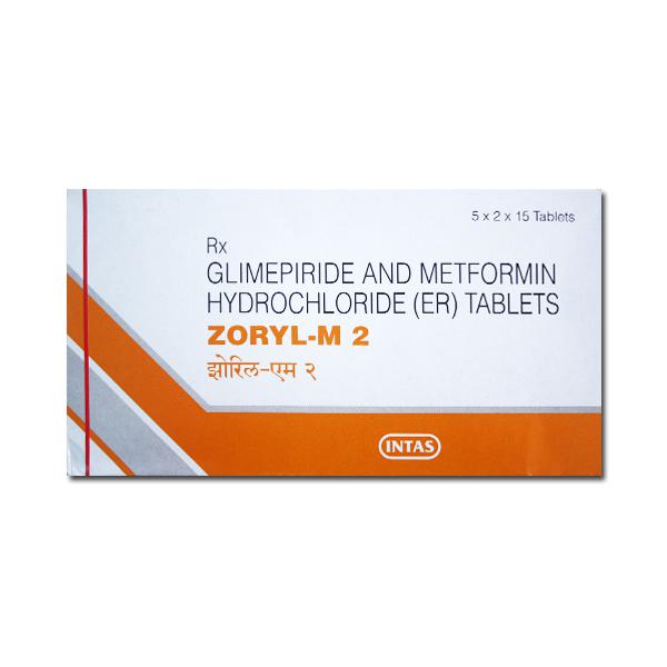 Zoryl M 2mg Tablet