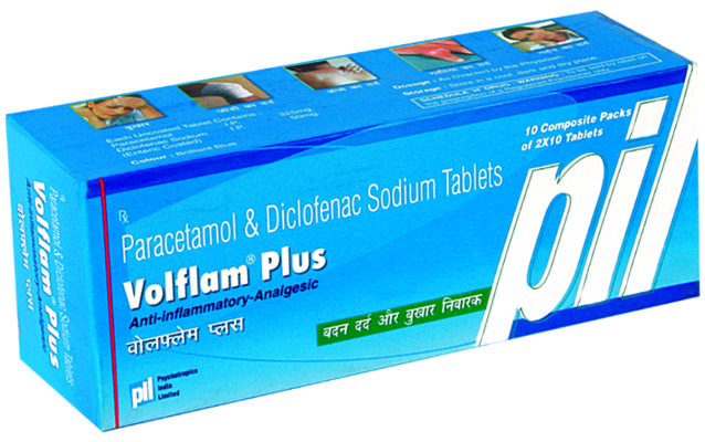 Volflam Plus 50mg/325mg Tablet