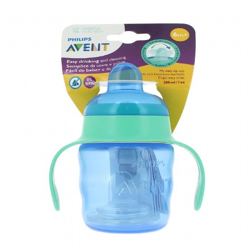 Philips Avent Classic Soft Spout Cup Blue 6m+