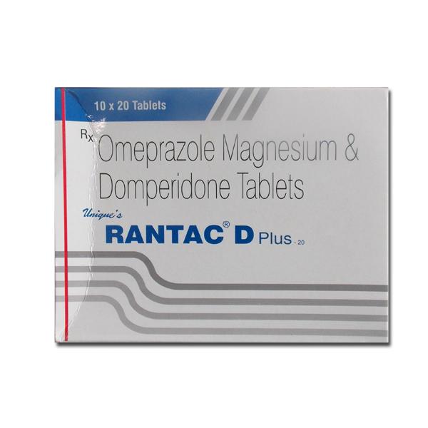 Rantac D Plus 15mg/20mg Tablet