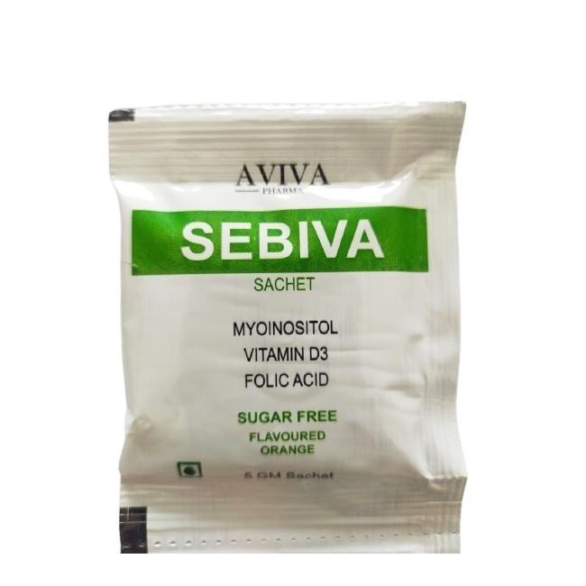 Sebiva Sachet Sugar Free Orange