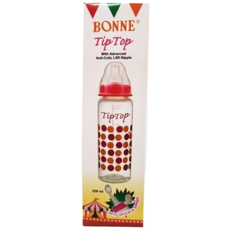 Bonne Tip Top Feeding Bottle With Spoon & Sipper