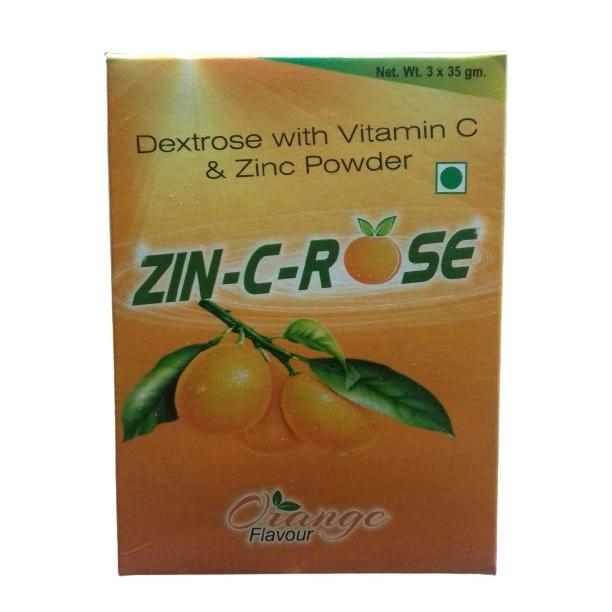 Zin-C-Rose Powder -Orange
