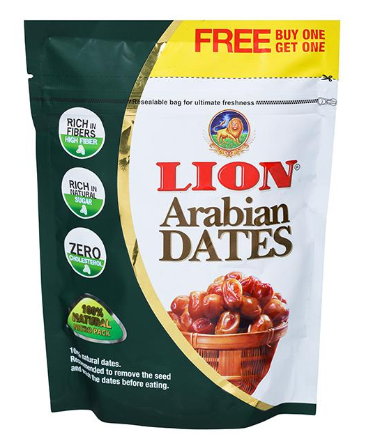 Lion Arabian Dates (Buy 1 Get 1 Free)