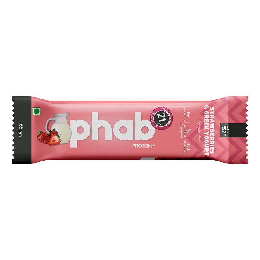 Phab Strawberries & Greek Yogurt Protein Bar