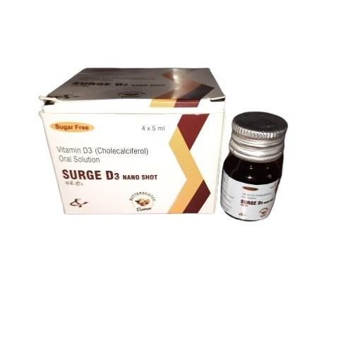 Surge D3 Nano Shot Butterscotch Sugar Free