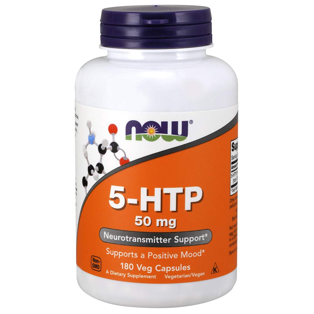 Now 5-HTP 50mg Capsule
