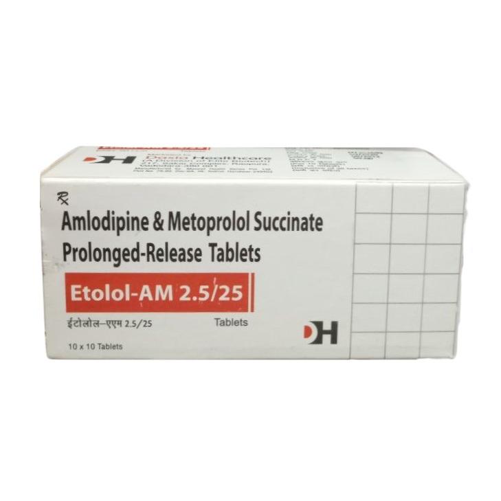 Etolol-AM 2.5/25 Tablet