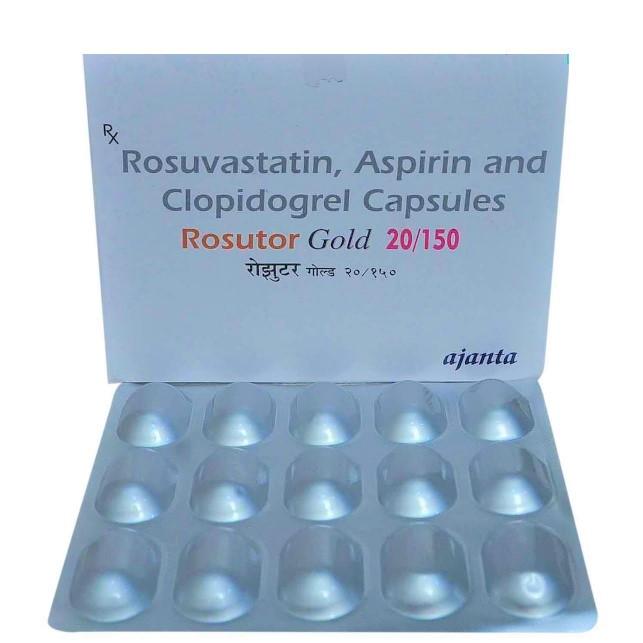 Rosutor Gold 20/150 Capsule