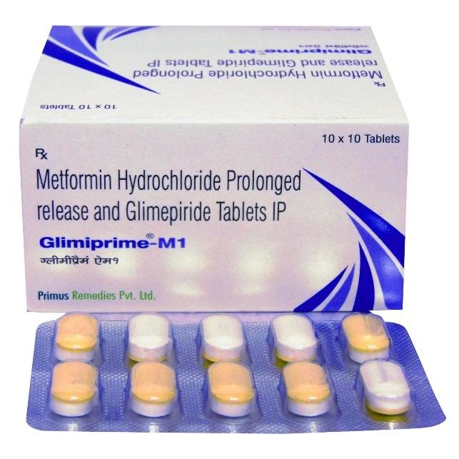 Glimiprime-M 1mg Tablet