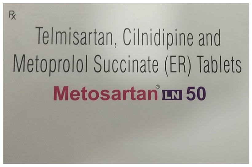 Metosartan LN 50 Tablet
