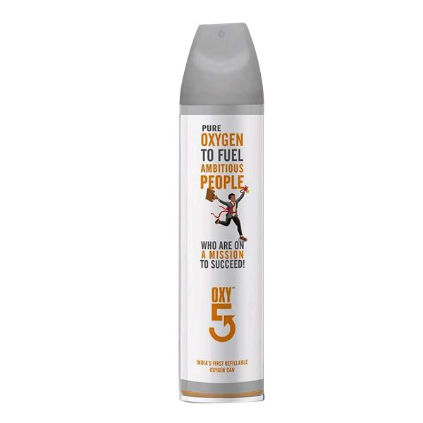 Oxy5 Refillable Portable Oxygen Can