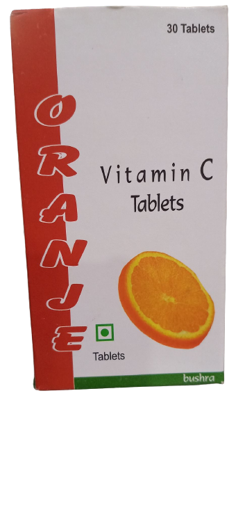 Oranje Vitamin C Tablet