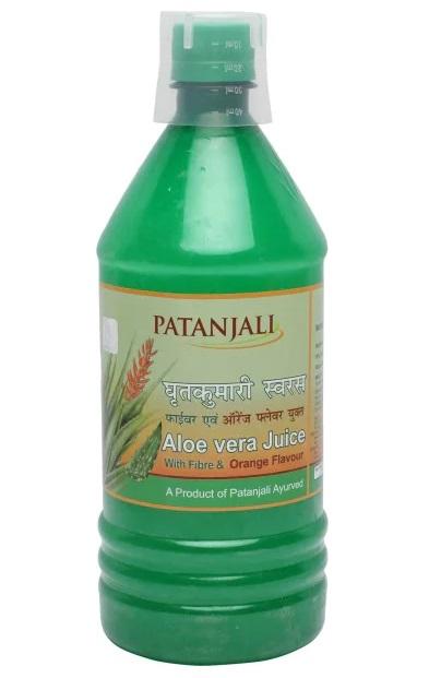 Patanjali Aloevera Juice With Fiber & Orange