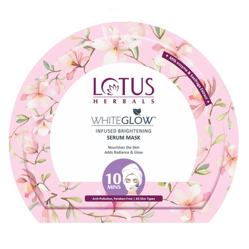 Lotus Herbals White Glow Infused Brightening Serum Mask