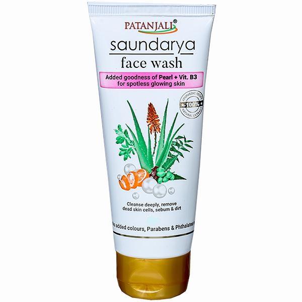 Patanjali Saundarya Face Wash Pearl + Vitamin B3