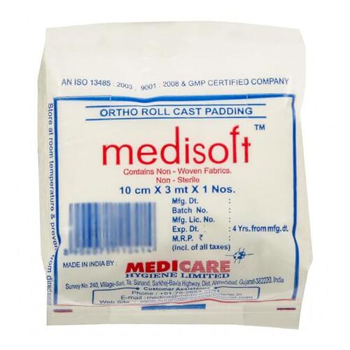 Medisoft Ortho Roll Cast Padding -(10cm X 3mt)
